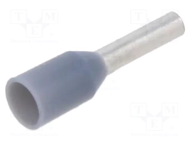 Tip: bootlace ferrule; insulated; copper; 0.75mm2; 6mm; tinned BM GROUP BM006021