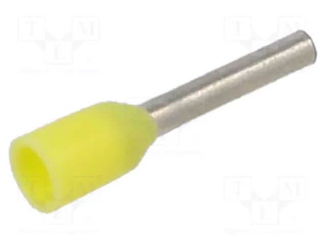 Tip: bootlace ferrule; insulated; copper; 0.25mm2; 6mm; tinned BM GROUP BM007034