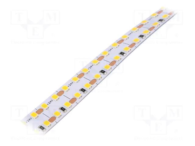 LED tape; white warm; LED/m: 280; 14mm; IP20; 120°; 19.2W/m; 24VDC KLUŚ K2-30-1920-24