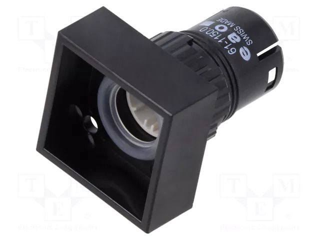 Switch: body; 16mm; Stabl.pos: 1; IP65; 61; Pos: 2; Ø16.2mm; plastic EAO 61-1150.0