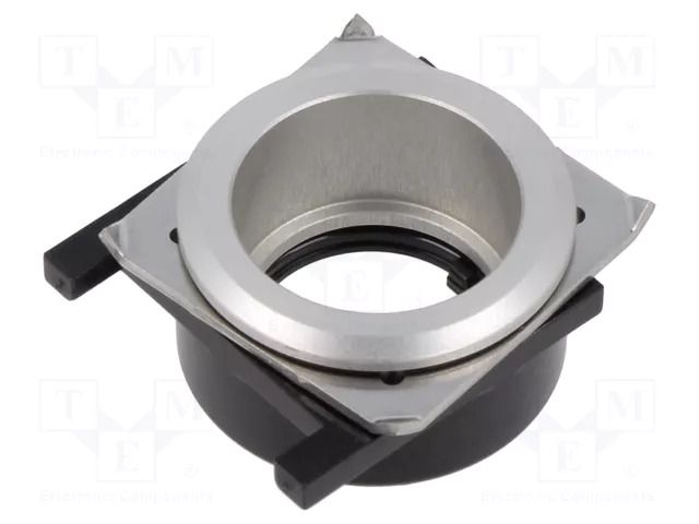 Button holder; 22mm; 61; Ø22.5mm; Face dim: Ø25mm; Body: natural EAO 61-9932.0