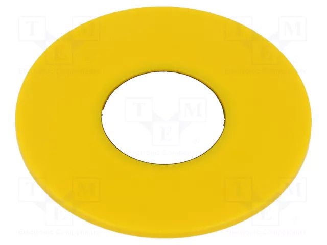 Description label; 61; 43mm; Body: yellow; plastic EAO 61-9970.0
