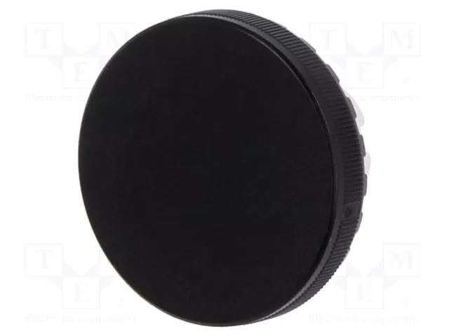 Actuator lens; 22mm; 84; black; plastic EAO 84-7121.000