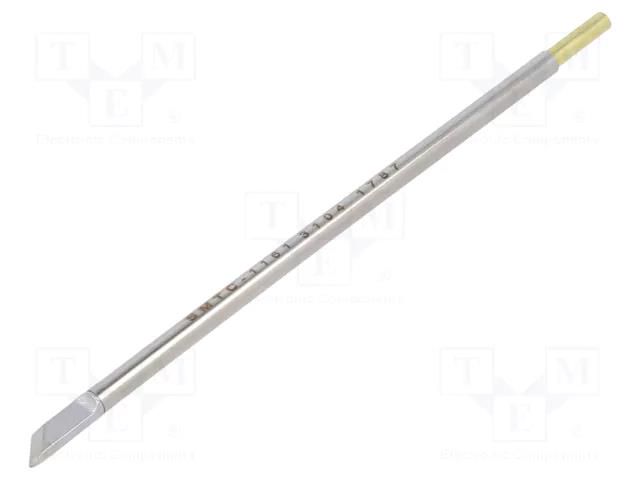 Tip; knife; 4.83mm; 413°C; for soldering station METCAL SMTC-1161