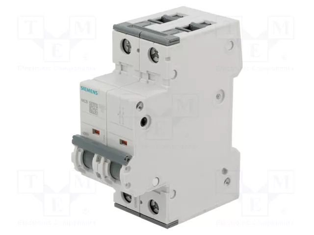 Circuit breaker; 230/400VAC; Inom: 6A; Poles: 1+N; Charact: C; 6kA SIEMENS 5SY6506-7