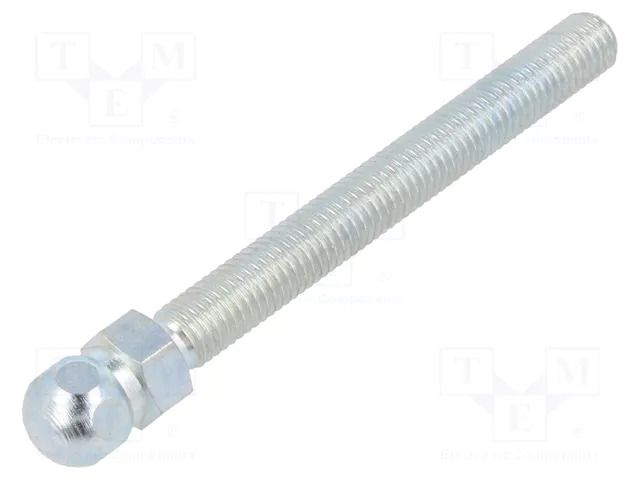 Pin; M10; steel; Ø: 15mm; Plating: zinc; Thread len: 90mm FATH FA-098DM10090M