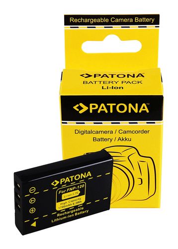 PATONA Battery f. Fuji NP-120 F10 F11 FinePix603 DB-43 D-LI7 , PATONA 1017 4260218594173