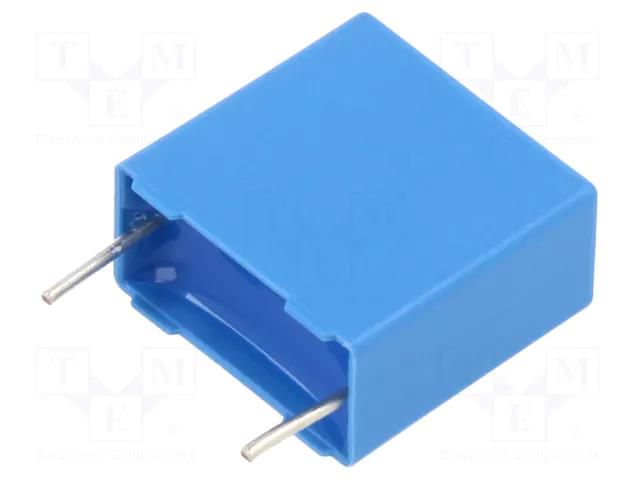 Capacitor: polyester; 10uF; 40VAC; 63VDC; 15mm; ±10%; 18x17.5x9mm EPCOS B32522C0106K000