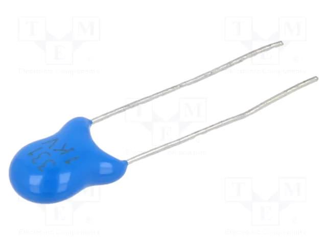 Capacitor: ceramic; 330pF; 1kV; Y5P; ±10%; THT; 5mm SR PASSIVES CCH-330P/1000V