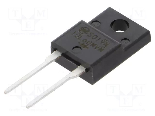 Diode: rectifying; THT; 600V; 10A; bulk; Ifsm: 360A; Ufmax: 1.1V SHINDENGEN SF10L60MVM-5600