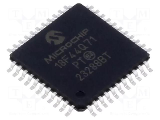 IC: microcontroller 8051; Interface: SPI,USART; VQFP44; AT89 MICROCHIP TECHNOLOGY AT89C51RB2T-RLTUM