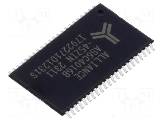 IC: SRAM memory; 4MbSRAM; 256kx16bit; 2.7÷3.6V; 45ns; TSOP44 II ALLIANCE MEMORY AS6C4016B-45ZIN