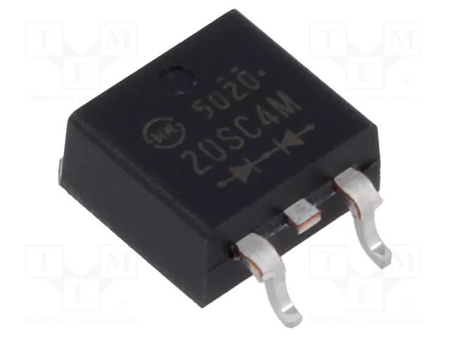 Diode: Schottky rectifying; SC83; SMD; 40V; 20A; reel,tape SHINDENGEN DF20SC4M-7102