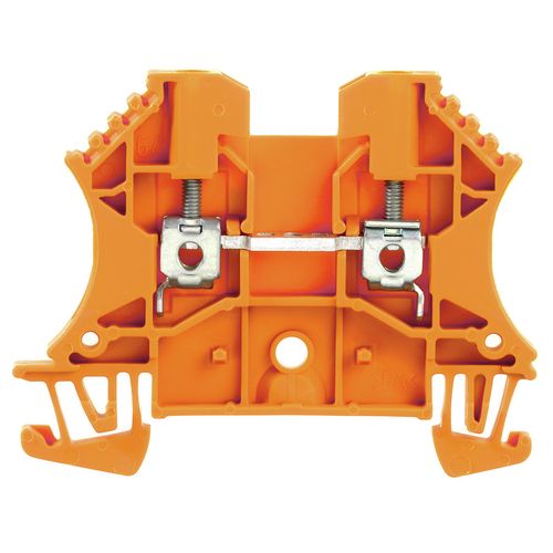 Feed-through terminal block, Screw connection, 2.5 mm², 800 V, 24 A, Number of connections: 2 Weidmuller 1020060000 04008190012809