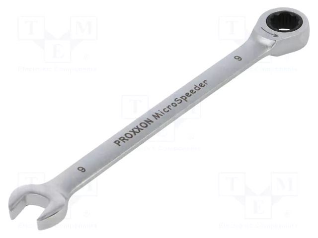 Wrench; combination spanner; 9mm; MicroSpeeder PROXXON PR23258