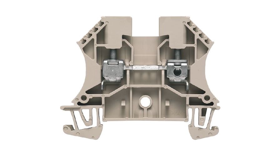 Винтовая клемма WDU 4, 4 мм², 32A, 800V, бежевая, Weidmuller 1020100000 4008190150617