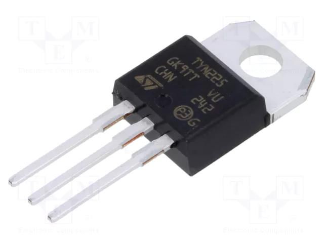 Thyristor; 200V; Ifmax: 25A; 16A; Igt: 40mA; TO220AB; THT; tube STMicroelectronics TYN225RG