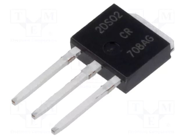 Thyristor; 600V; Ifmax: 4A; 2.6A; Igt: 75uA; DPAK; SMD; reel,tape LITTELFUSE MCR708A1G-LF