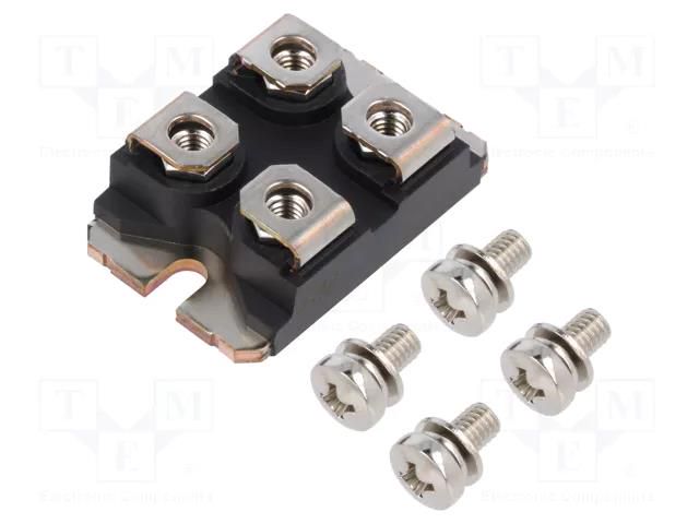 Module: diode; double independent; 100V; If: 120Ax2; ISOTOP; screw STMicroelectronics STPS240H100TV1Y