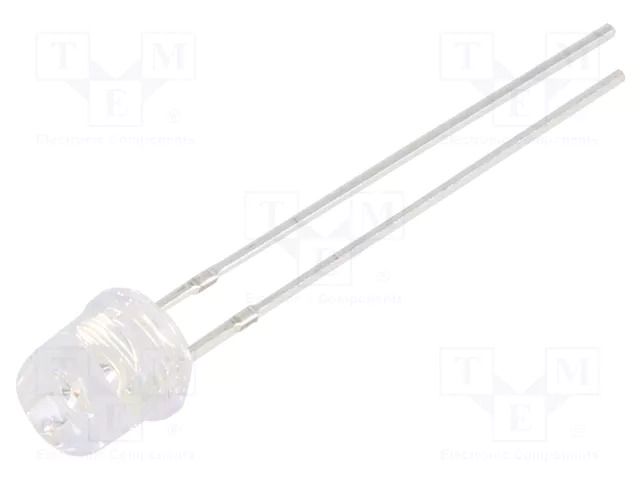 LED; orange; 5mm; 68÷100mcd; 140°; Front: flat; 1.8÷2.2VDC; -30÷85°C OPTOSUPPLY OSO5PA57E1A-1MA