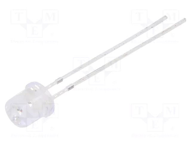 LED; red; 5mm; 68÷100mcd; 140°; Front: flat; 1.8÷2.2VDC; -30÷85°C OPTOSUPPLY OSR5PA57E1A-1MA