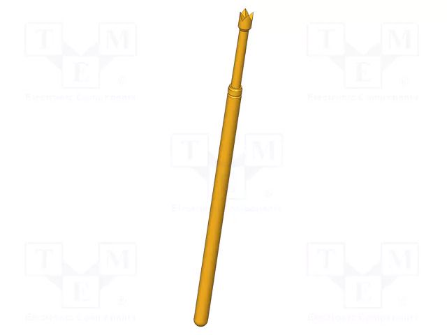Test needle; Operational spring compression: 4.3mm; 5A; Ø: 1.3mm INGUN GKS-100-1720