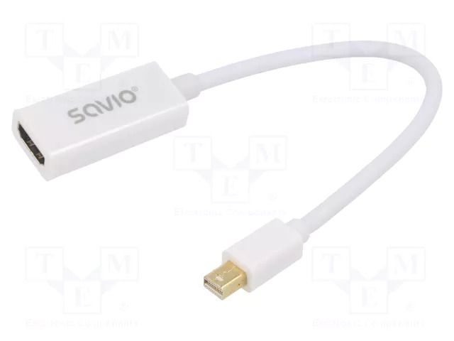 Adapter; HDMI socket,mini DisplayPort plug; Full HD 1080p SAVIO SAVKABELCL-57
