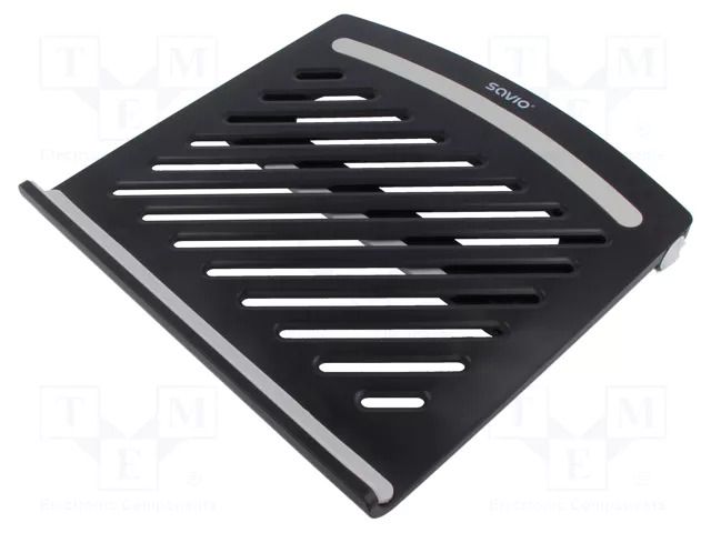 Stand; 15.6"; grey; rubber,plastic; 245x245x25mm; laptop,tablet SAVIO SAVPB-02