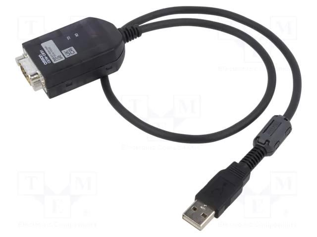 Communication cable; Interface: RS232C,USB OMRON CS1W-CIF31