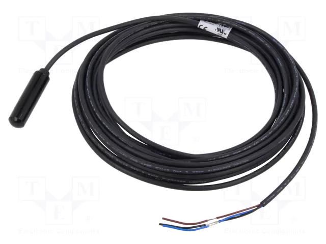 Sensor: photoelectric; receiver; Range: 20m; NPN / NO; 100mA; 5m CARLO GAVAZZI PB10CNT20NO