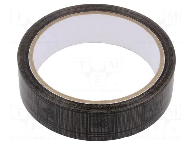Tape: packaging; ESD; L: 36m; W: 24mm; Thk: 0.049mm; 0.01÷1MΩ DESCO EUROPE SCS-242240