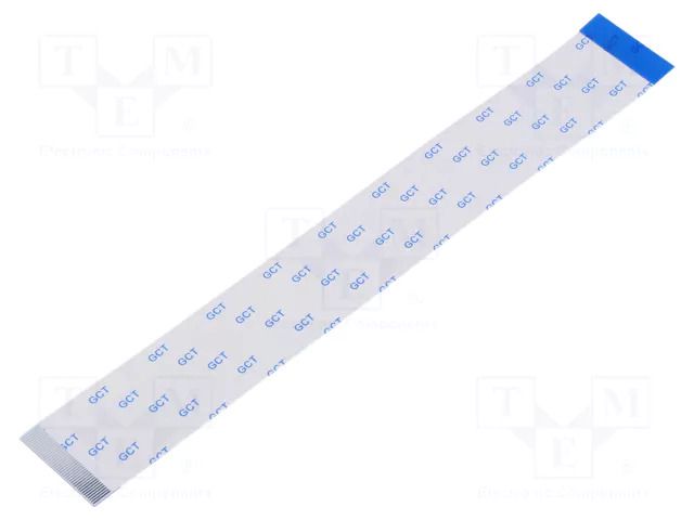 FFC tape; Cores: 40; Tape ph: 0.5mm; L: 152mm; 500mA; 60V; FFC5-TIN GCT 05-40-D-0152-A