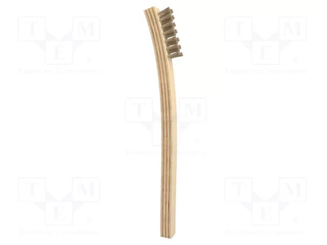 Tool: brush; hog hair; L: 200mm; for precision work; single sided MG CHEMICALS MGCH-852