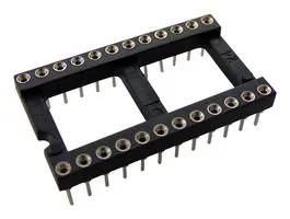 SOCKET IC, DIL, 24WAY, TUBE 17, PK17 D2824-42