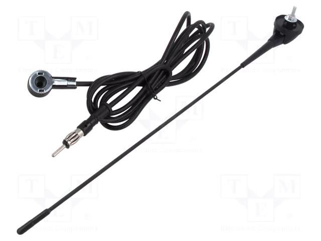 Antenna; car top; 0.395m; Alfa Romeo,Fiat,Lancia; universal; 2.3m 4CARMEDIA ANT.26