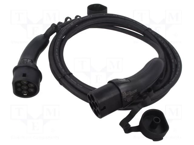 Cable: eMobility; 1x0.5mm2,5x6mm2; 480V; 22kW; IP54; three-phase AMPHENOL HVCOIMBSCR6PF706L7