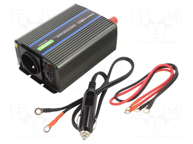 Converter: DC/AC; 300W; Uout: 230VAC; 12VDC; 106x180x55mm; 90% QOLTEC QOLTEC-51924
