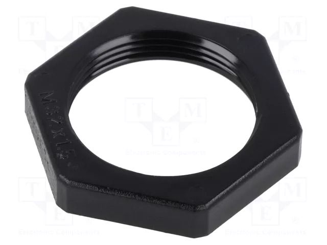 Nut; M32; polyamide; black; Pitch: 1.5 OBO BETTERMANN OBO-2049104