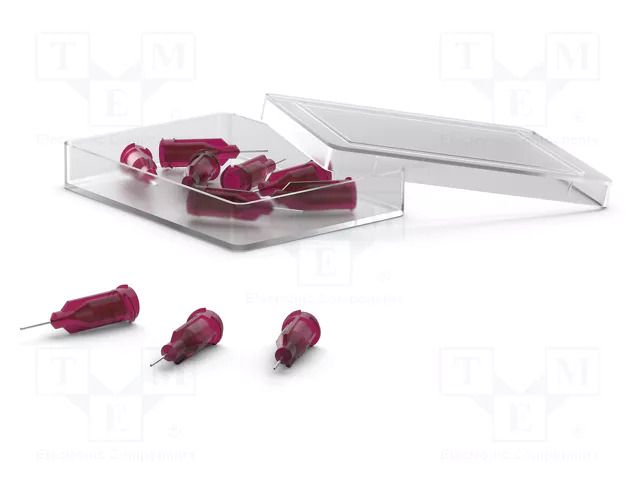 Needle: steel; 0.25"; Size: 25; straight; Mounting: Luer Lock JBC TOOLS JBC-ND25S6