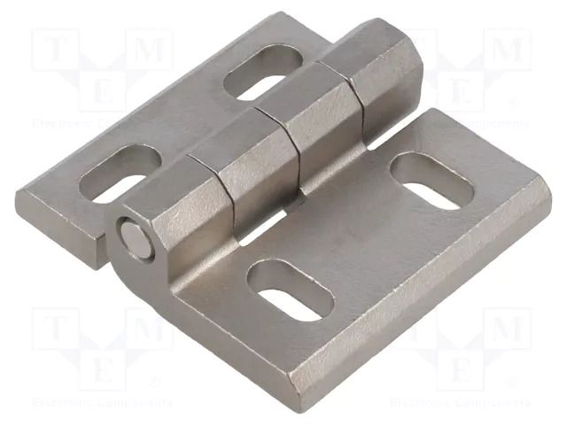 Hinge; Width: 68mm; stainless steel; H: 65mm; adjustable ELESA+GANTER GN235NI68-65-HB-GS