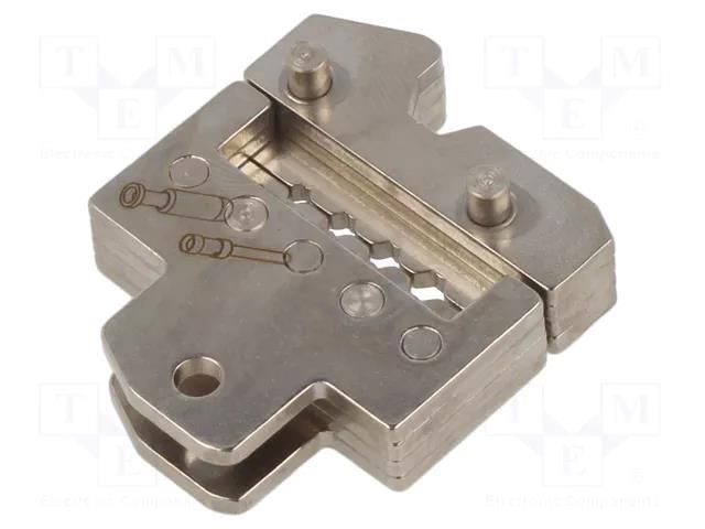 Crimping jaws; 0.14÷4mm2 BEX BEX-PB6