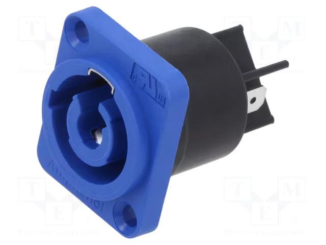 Connector: circular; socket; male; PIN: 3; 25A; 250VAC; HP; IP54 AMPHENOL HP-3-MD