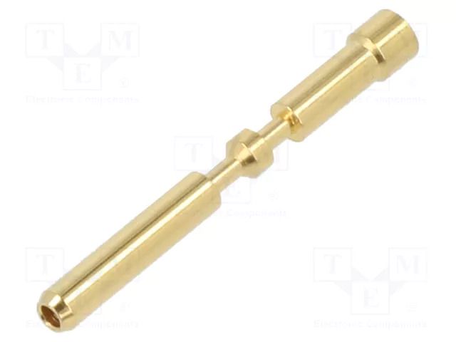 M23 P female-c 1mm (0,14–1mm²) Au; crimped; socket HARTING 09156006201