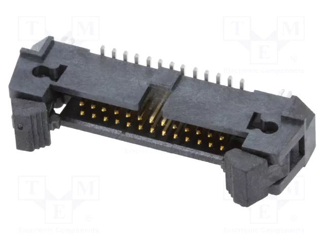 PIN: 26; male; soldering; vertical; 1.27mm HARWIN M50-3651342R
