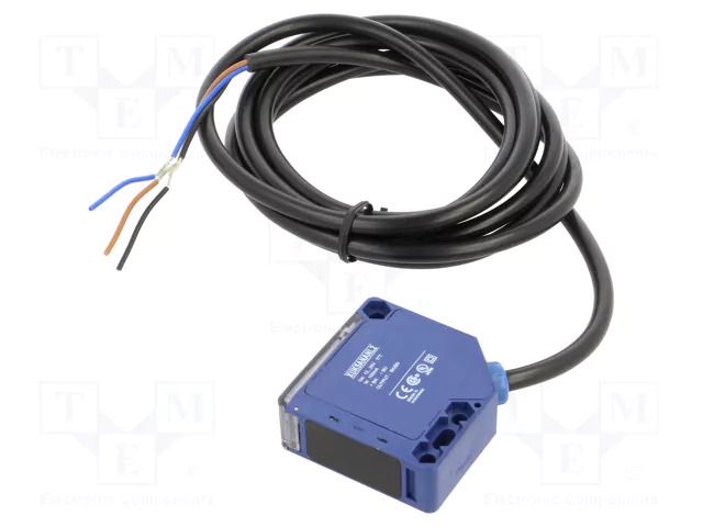 Sensor: photoelectric; Range: 0÷1m; NPN; DARK-ON; Usup: 10÷36VDC TELEMECANIQUE SENSORS XUK5ANANL2