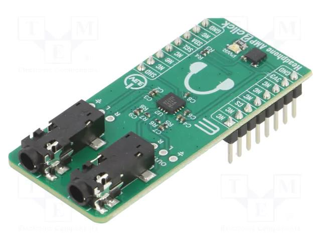 Click board; prototype board; Comp: MAX9723; audio,amplifier MIKROE MIKROE-5577