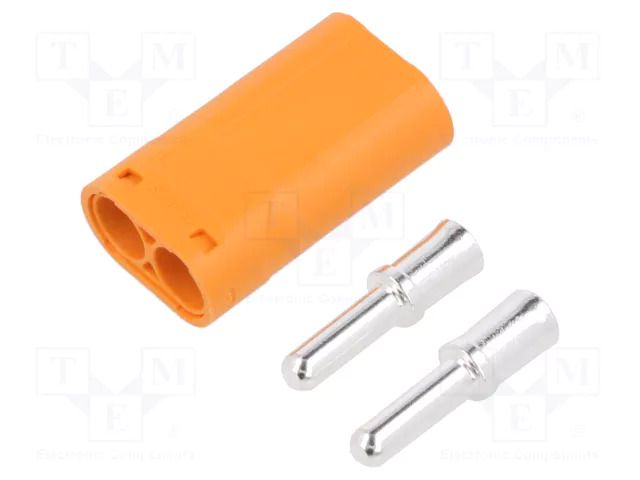 Connector: DC supply; plug; male; LC; 40A; 1kV; PIN: 2; straight AMASS LCB50-M