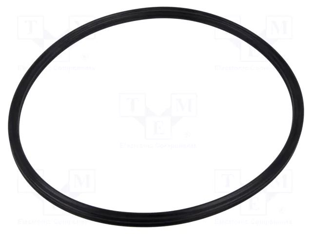X-ring washer; NBR caoutchouc; Thk: 6.99mm; Øint: 177.17mm ORING USZCZELNIENIA TECHNICZNE X-177.17X6.99-NBR