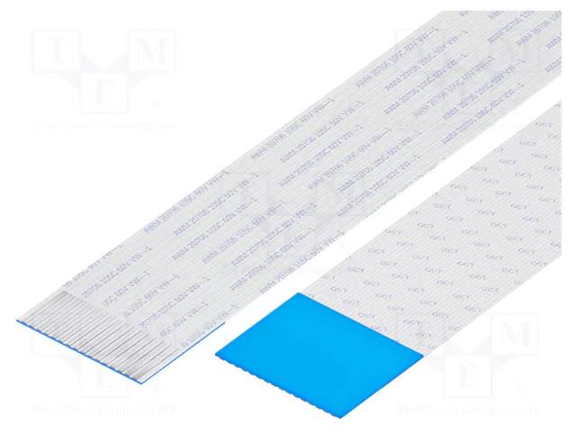 FFC tape; Cores: 16; Tape ph: 1mm; contacts on the opposite sides GCT 10-16-D-0050-C