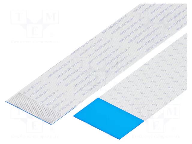 FFC tape; Cores: 20; Tape ph: 1mm; contacts on the opposite sides GCT 10-20-D-0050-C